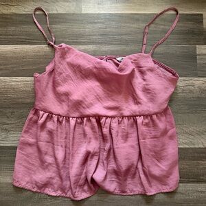 American Eagle Outfitters Mauve Sleeveless Top